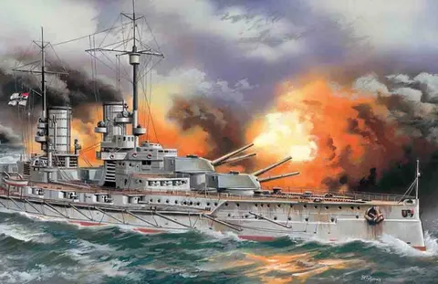 1/350 Markgraf WW1 German Battleship Model Kit