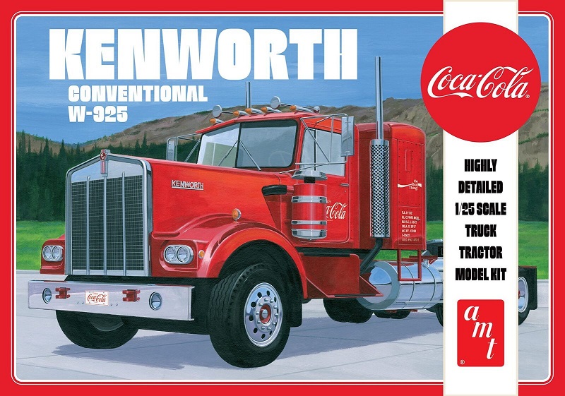 1/25 Kenworth 925 Tractor Coca-Cola (AMT1286)