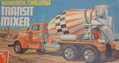 1/25 Kenworth /Challenge Transit Cement Mixer (AMT1215)