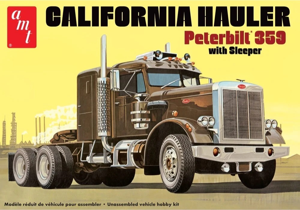 1/25 Peterbilt 359 California Hauler w/Sleeper AMT1327