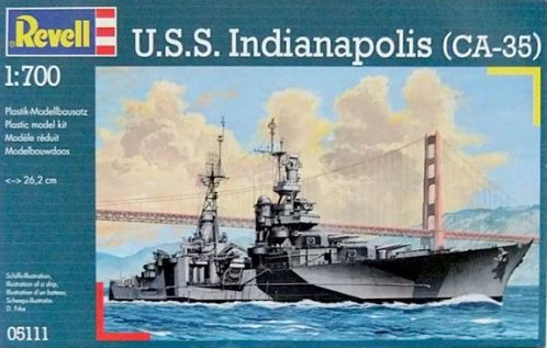 REVELL U.S.S Indianopolis (CA-35) - 05111