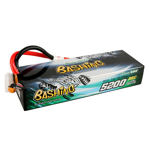 Bashing LiPo 2S 5200mAh 7.4V 35C Hardcase 1TO3