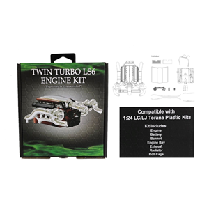 LC/LJ Twin Turbo Engine 1:24 - DDA625A