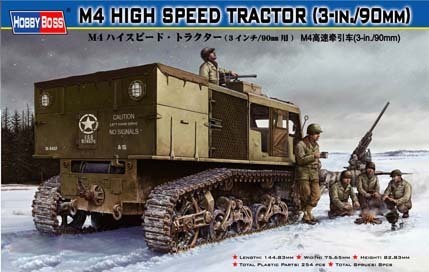 1/35 M4 HIGH SPEED TRACTOR (3-in./90mm) - 82407