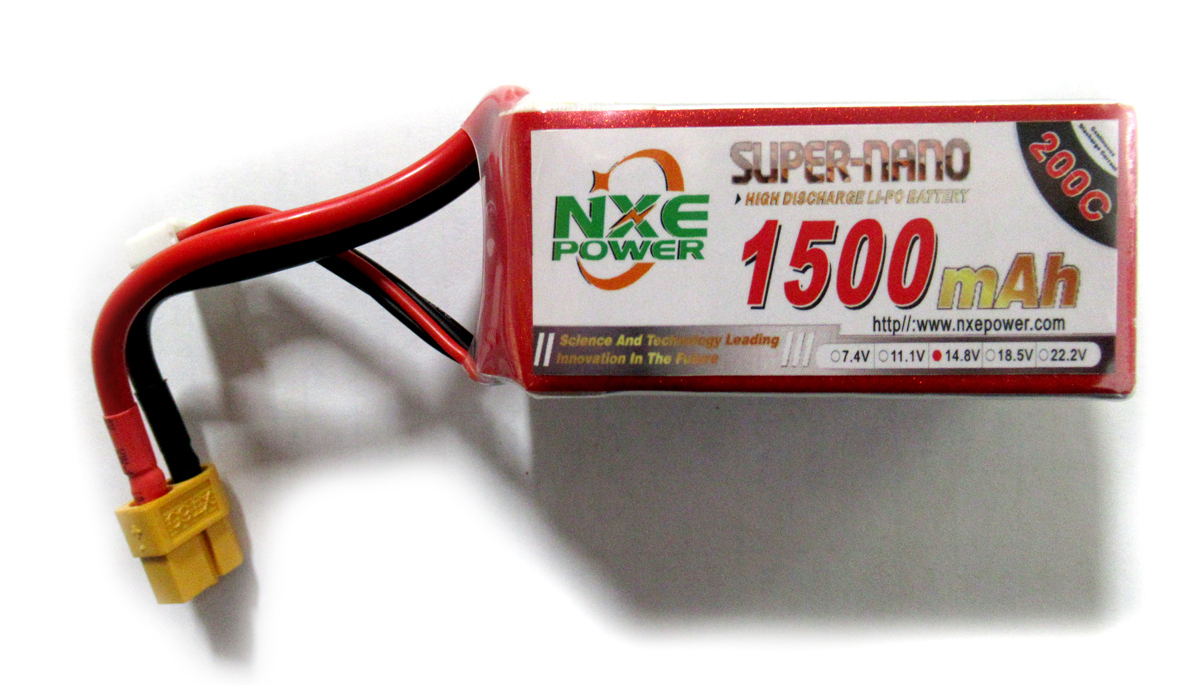 NXE 14.8v 1500mah 200c soft case (4s)