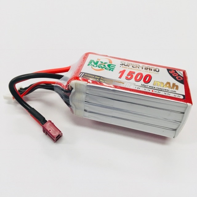 NXE 14.8v 1500mah 30c Soft case w Deans