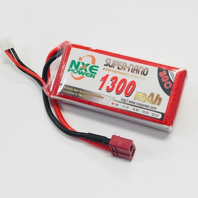 NXE 7.4v 1300mah 30c Soft case w/Deans