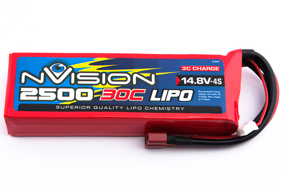 nVision LiPo 4s 14.8V 2500 30C