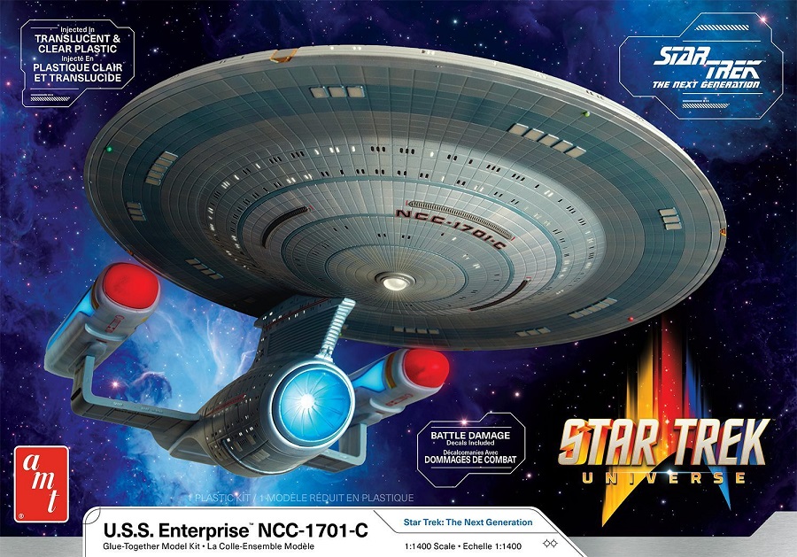 AMT 1/1400 Star Trek U.S.S. Enterprise NCC-1701-C 1332M